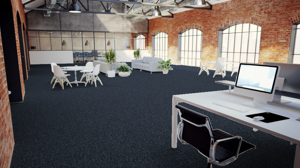 Mohawk - Faculty Renewal - 24 in. x 24 in. - Commercial Carpet Tile - Lake Louise Installed