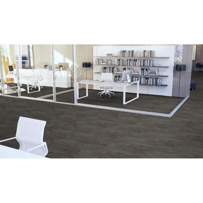Mohawk - Hot and Heavy II - Bolder 5.0 - 18 in. x 36 in. - Luxury Vinyl Tile - Aura Room Scene