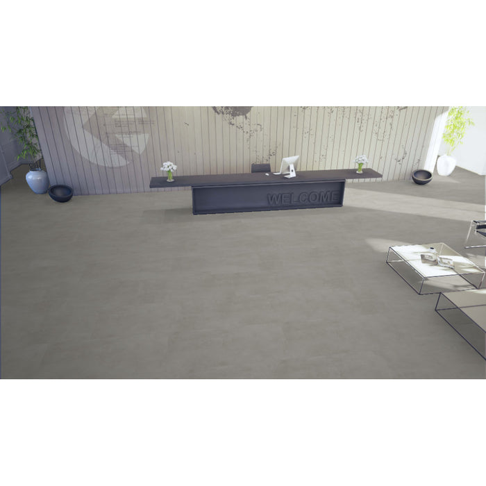 Mohawk - Hot and Heavy II - Bolder 2.5 - 18 in. x 36 in. - Luxury Vinyl Tile - Dune Room Scene