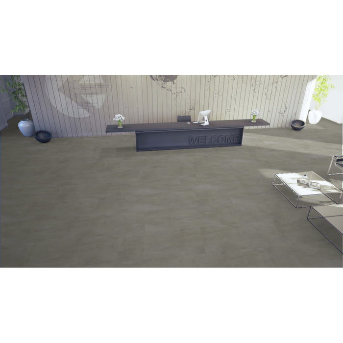 Mohawk - Hot and Heavy II - Bolder 5.0 - 18 in. x 36 in. - Luxury Vinyl Tile - Flint Room Scene