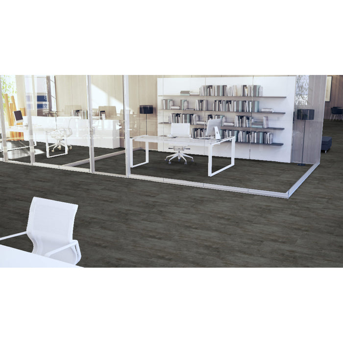 Mohawk - Hot and Heavy II - Bolder 5.0 - 18 in. x 36 in. - Luxury Vinyl Tile - Shine Room scene