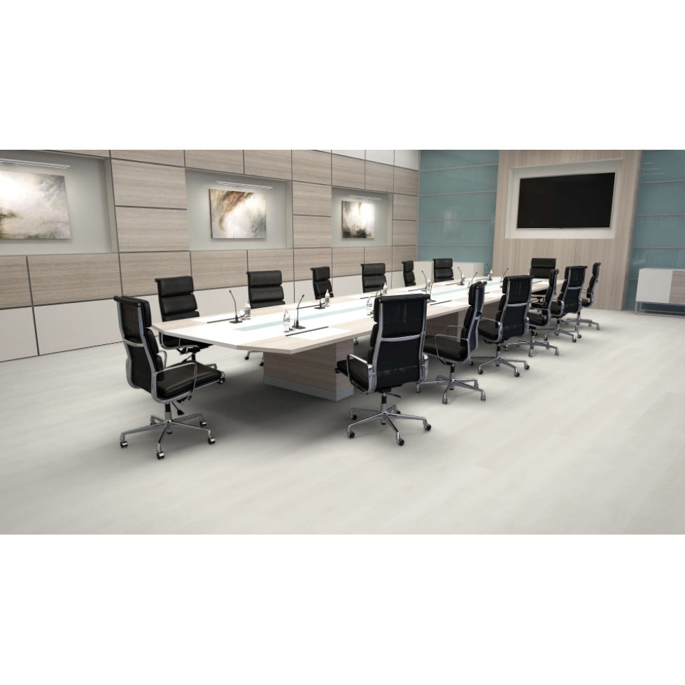 Mohawk - Hot and Heavy II - Secoya 5.0 - 9.84 in. x 59.60 in. - Luxury Vinyl Tile - Frosted Oak Room scene