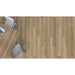 Mohawk - Hot and Heavy II - Secoya 2.5 - 7 in. x 48 in. - Luxury Vinyl Tile - Hazelnut Oak Room scene