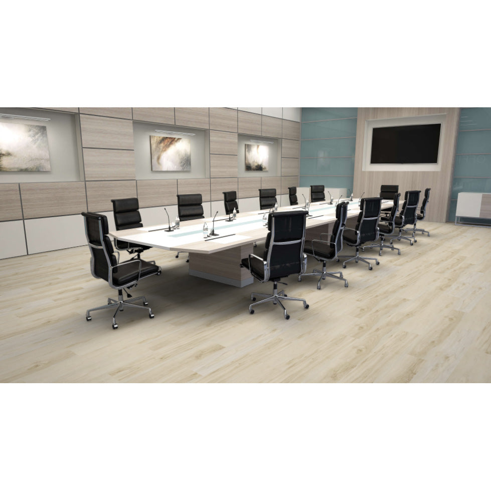 Mohawk - Hot and Heavy II - Secoya 5.0 - 9.84 in. x 59.60 in. - Luxury Vinyl Tile - Pure Maple Room Scene