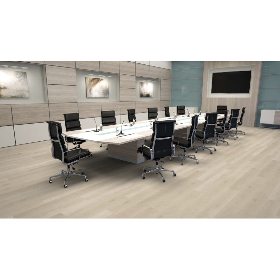 Mohawk - Hot and Heavy II - Secoya 5.0 - 9.84 in. x 59.60 in. - Luxury Vinyl Tile - Toffee Oak Room scene