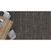 Mohawk - Hot & Heavy II - ConnectD 2.5 C2115 - 18 in. x 36 in. Luxury Vinyl - 980 Grounded Black Installed