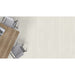 Mohawk - Hot & Heavy II - Chromascope 5.0 C2114 - 18 in. x 36 in. Luxury Vinyl - 120 Buff Ivory Installled