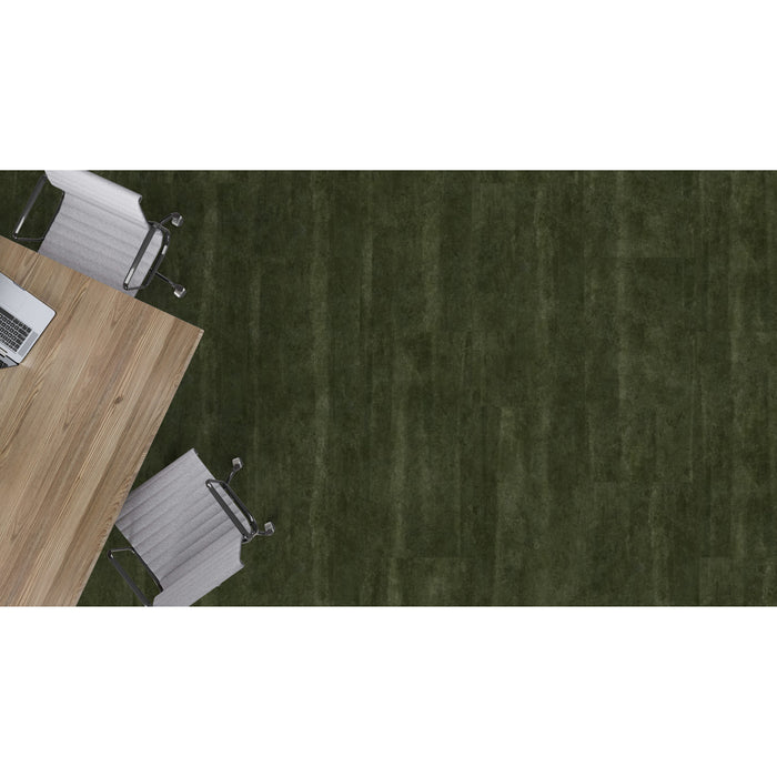 Mohawk - Hot & Heavy II - Chromascope C2113 - 18 in. x 36 in. Luxury Vinyl - 676 Celestial Forest Installed