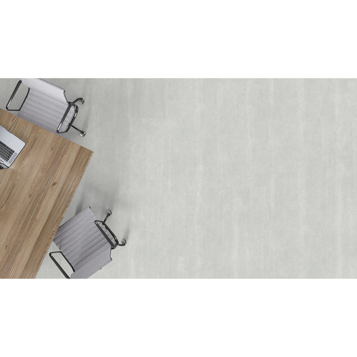 Mohawk - Hot & Heavy II - Chromascope C2113 - 18 in. x 36 in. Luxury Vinyl - 910 Gentle Haze Installed