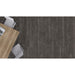 Mohawk - Hot & Heavy II - Chromascope C2113 - 18 in. x 36 in. Luxury Vinyl - 980 Grounded Black Installed
