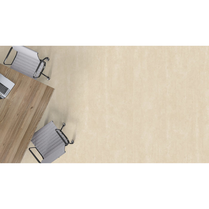 Mohawk - Hot & Heavy II - Chromascope  C2113 - 18 in. x 36 in. Luxury Vinyl - 230 Tan Essence Installed
