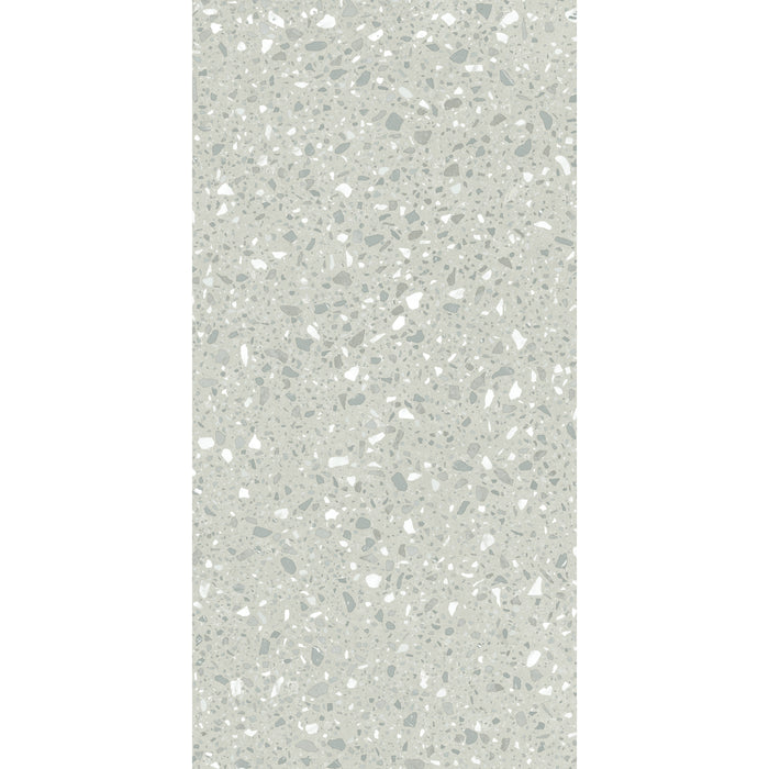 Mohawk - Hot and Heavy II - Terrazzo 2.5 - 18 in. x 36 in. - Luxury Vinyl Tile - Crag