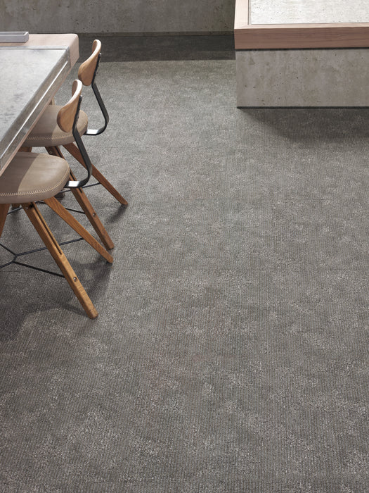 Mohawk Group - Iconic Earth - Statement Stone - Carpet Tile - Classic Ridge Room Scene