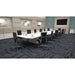 Mohawk - Infinite Impact - 12 in. x 36 in. - Commercial Carpet Tile - Blue Sapphire Installed