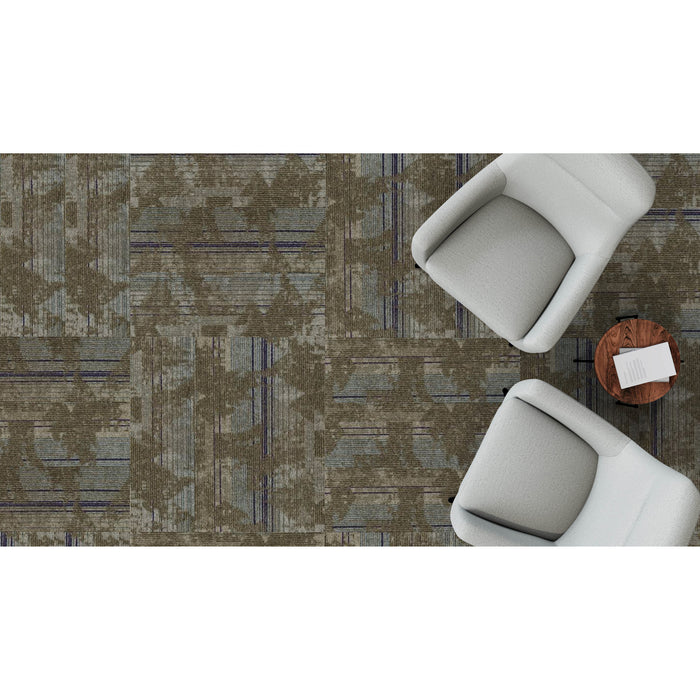 Mohawk - Learn and Live - Proficient - 12 in. x 36 in. - Commercial Carpet Tile - Commencement Installed