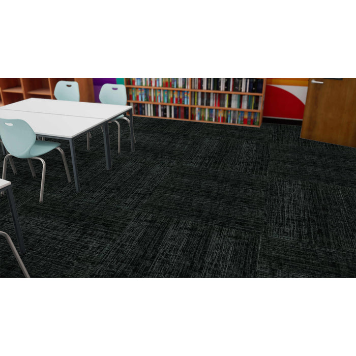 Mohawk - Learn and Live - Sabbatical - 12 in. x 36 in. - Commercial Carpet Tile - GPA Installed