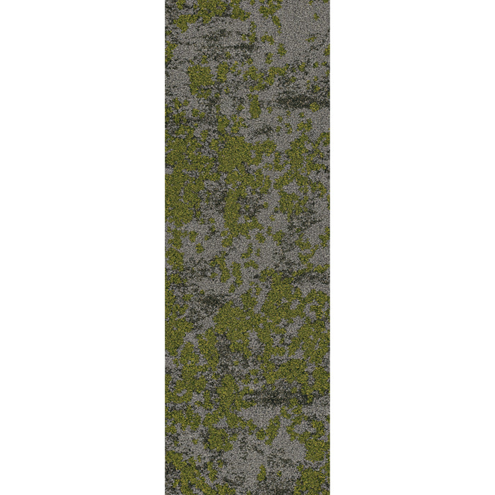 Mohawk - Lichen Community - Macro Bloom II GT474 - 12 in. x 36 in. - Commercial Carpet Tile - 856 Jewel Leaf Bark