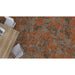 Mohawk - Lichen Community - Macro Bloom II GT474 - 12 in. x 36 in. - Commercial Carpet Tile - 832 Sunburst Bark installed