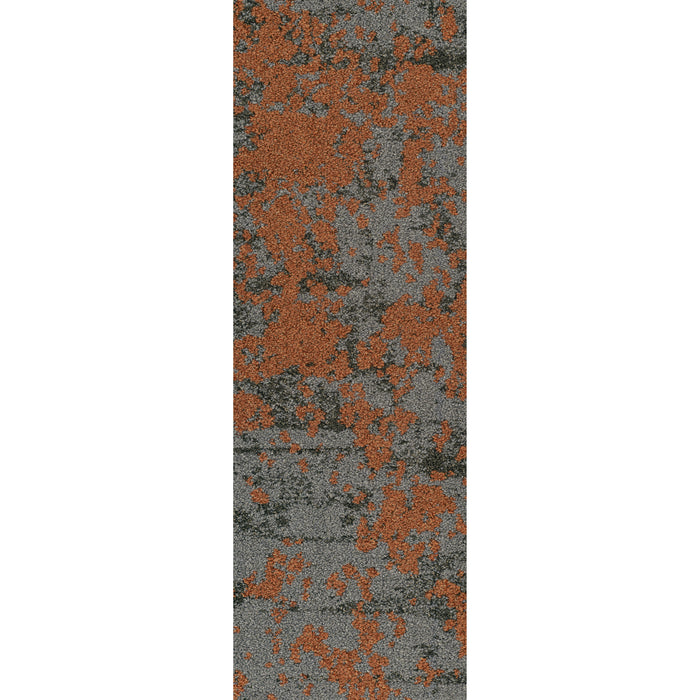Mohawk - Lichen Community - Macro Bloom II GT474 - 12 in. x 36 in. - Commercial Carpet Tile - 832 Sunburst Bark