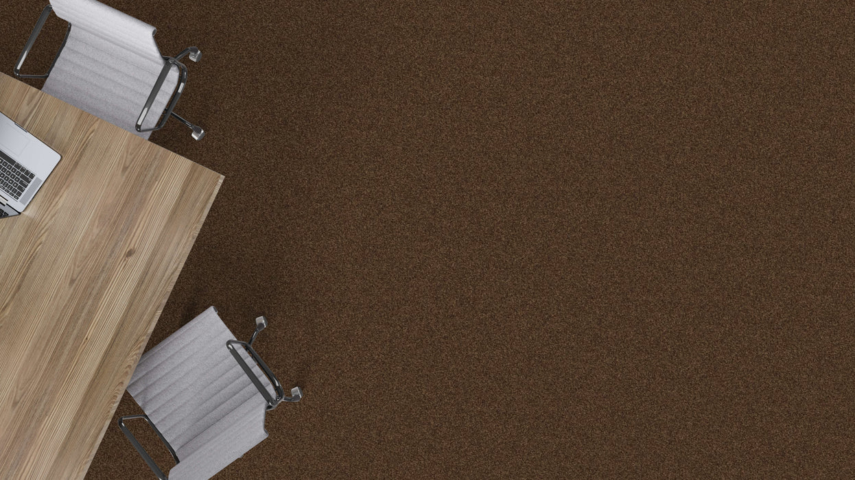Mohawk Group - Mindful - Mindful Tile BT446 - Commercial Carpet Tile - Hickory Installed