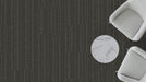 Mohawk Group - Mindful - Mindful Stripe Tile BT447 - Commercial Carpet Tile - Charcoal Installed