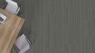 Mohawk Group - Mindful - Mindful Stripe Tile BT447 - Commercial Carpet Tile - Pewter Installed