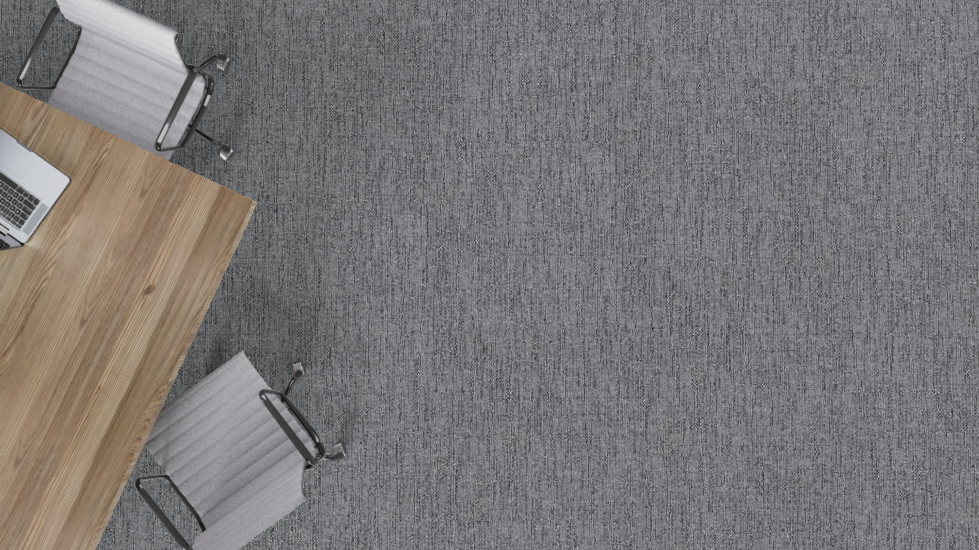 Mohawk - Above and Below - MycoLoop - 24 in. x 24 in. - Commercial Carpet Tile - Blue Oyster Installed