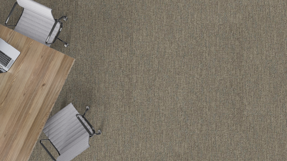 Mohawk - Above and Below - MycoLoop - 24 in. x 24 in. - Commercial Carpet Tile - Brown Beech Room scene