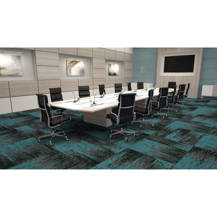Mohawk Group - Nutopia 2.0 - Urban Passage II GT444 - Commercial Carpet Tile - 945 Skyway Installed
