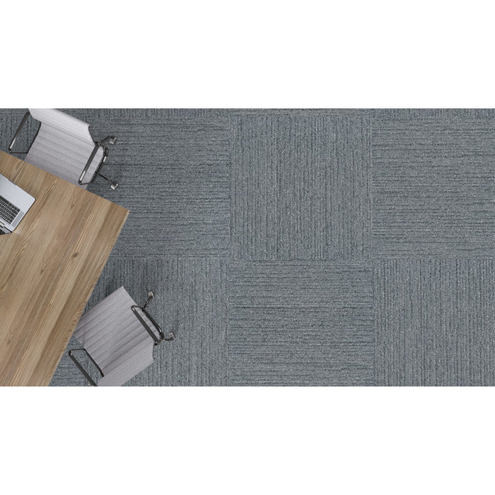 Mohawk - Pathmakers - Buzzing Trails GT365 - 12 in. x 36 in. - Commercial Carpet Tile - Bloom Installed