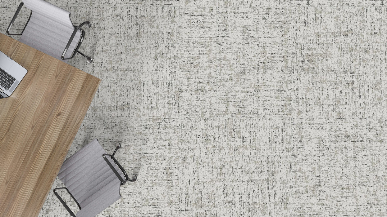 Mohawk - Pathmakers - Concrete Bloom GT363 - 12 in. x 36 in. - Commercial Carpet Tile - Birdsong Installed