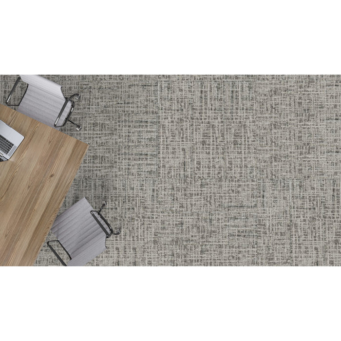 Mohawk - Pathmakers - Gentle Ground GT364 - 12 in. x 36 in. - Commercial Carpet Tile - 739 Nectar Installed