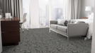 Mohawk - Pathmakers - Pollinator Path - 12 in. x 36 in. - Commercial Carpet Tile - Oud Light Installed