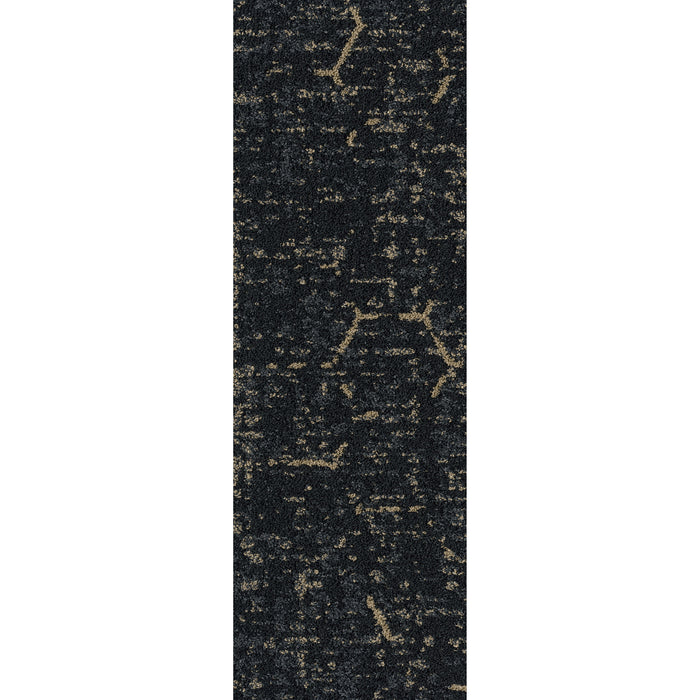 Mohawk - Pathmakers - Pollinator Path - 12 in. x 36 in. - Commercial Carpet Tile - Nocturnal Gold