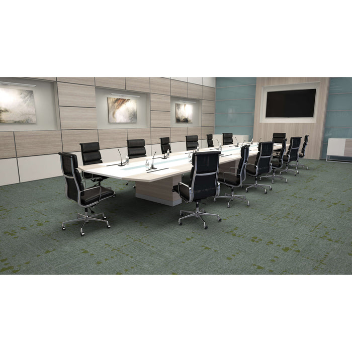 Mohawk Group - Relaxing Floors - ChillD - 12 in. x 36 in. - Commercial Carpet Tile - Awakening Room Scene