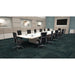 Mohawk Group - Relaxing Floors - ChillD - 12 in. x 36 in. - Commercial Carpet Tile - Blue Bliss Room Scene