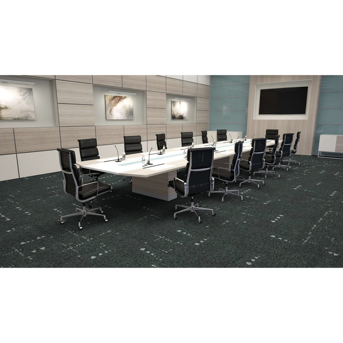 Mohawk Group - Relaxing Floors - ChillD - 12 in. x 36 in. - Commercial Carpet Tile - Pause Room Scene