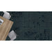 Mohawk - Relaxing Floors - MellowD GT426 - 12 in. x 36 in. - Commercial Carpet Tile - 965 Blue Bliss installed