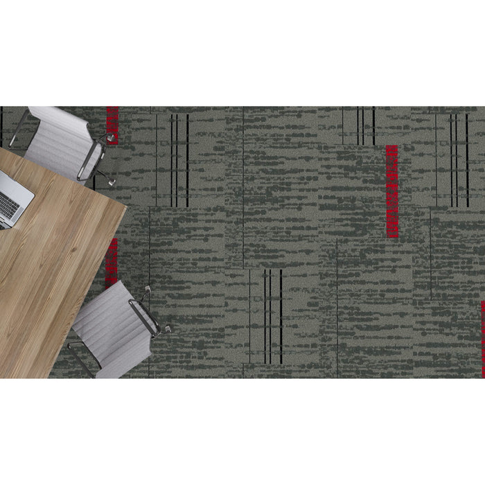 Mohawk Group - Renegade - Insurgent BT367 - Commercial Carpet Tile - 955 Cool Hand Installed
