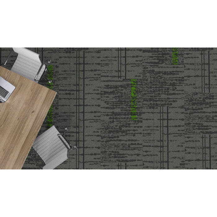 Mohawk Group - Renegade - Insurgent BT367 - Commercial Carpet Tile - 983 Roust About Installed