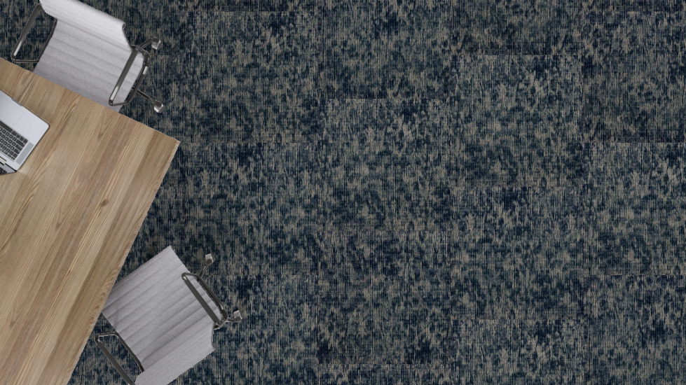 Mohawk - Renewed Outlook - Superflux - 24 in. x 24 in. - Commercial Carpet Tile - Inky Blue Installed