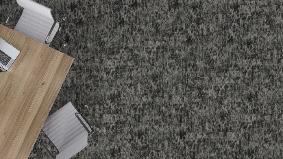 Mohawk - Renewed Outlook - Superflux - 24 in. x 24 in. - Commercial Carpet Tile - Shadow Grey Installed