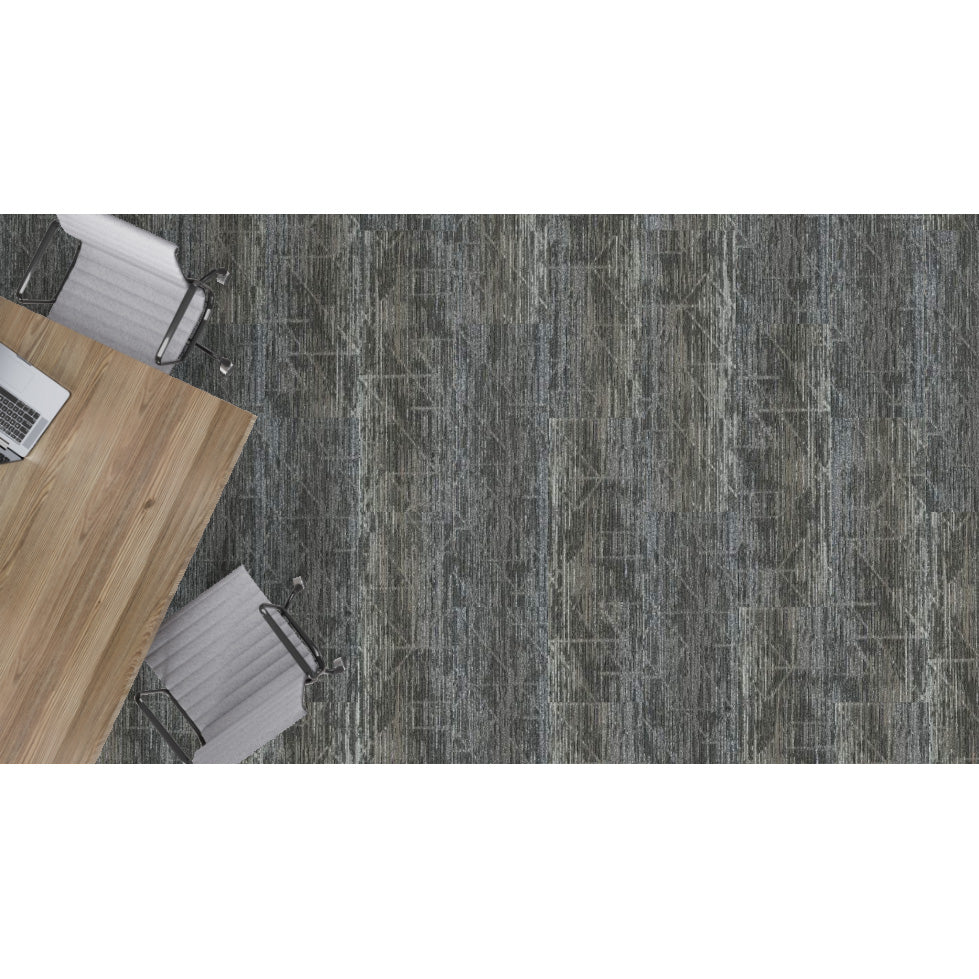 Mohawk - Rewilded Refuge - City Canopy - 12 in. x 36 in. - Commercial Carpet Tile - Bentway Room Scene