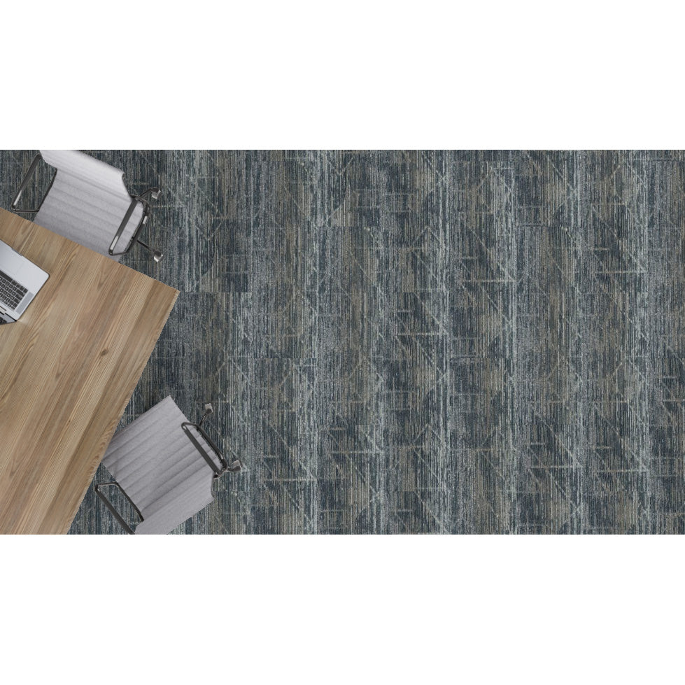 Mohawk - Rewilded Refuge - City Canopy - 12 in. x 36 in. - Commercial Carpet Tile - The 606 Room Scene