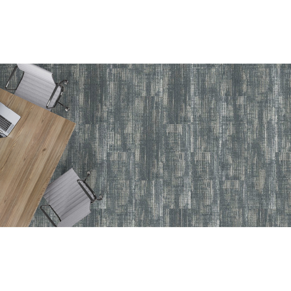 Mohawk - Rewilded Refuge - Hidden Landscape - 12 in. x 36 in. - Commercial Carpet Tile - Beltline Room Scene