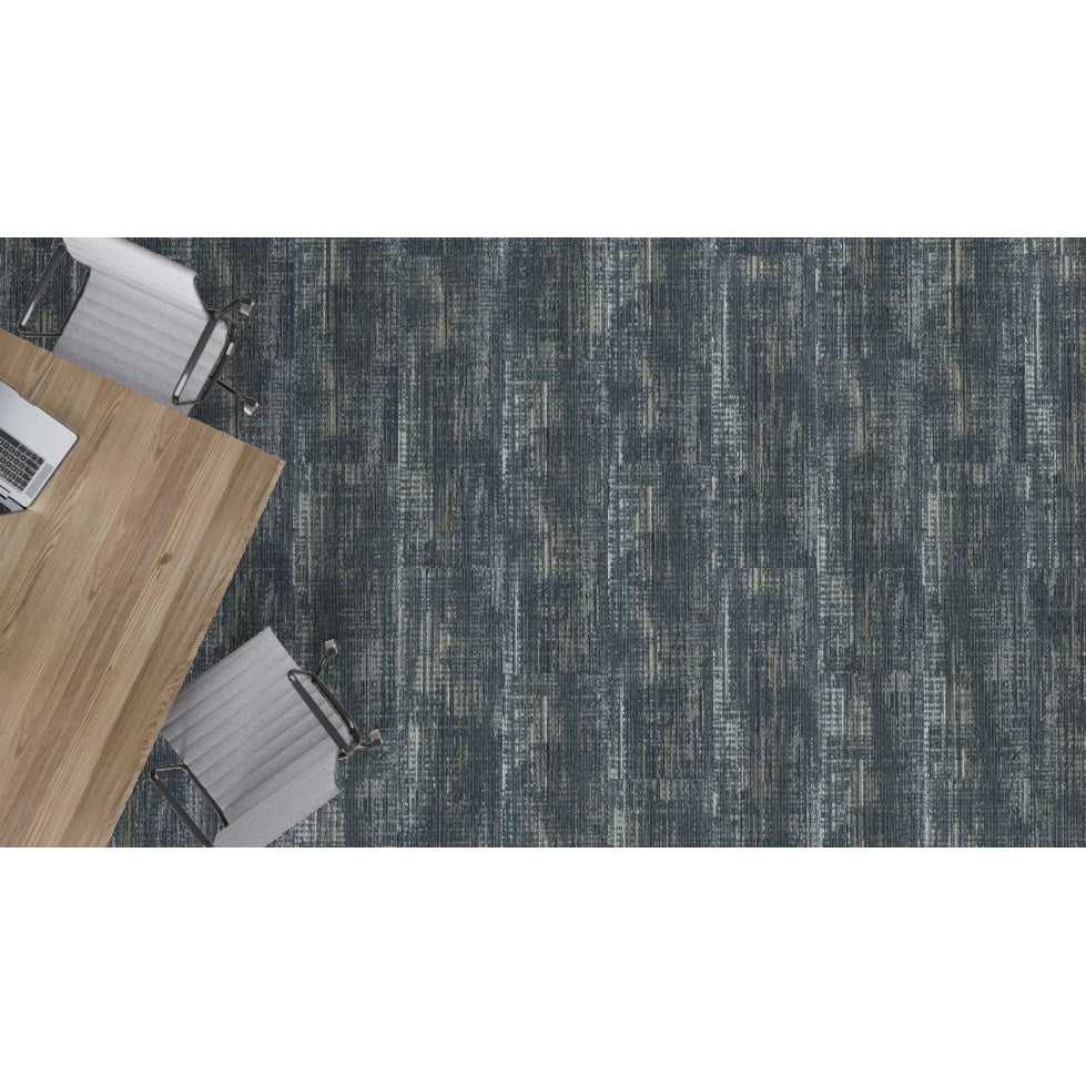  Mohawk - Rewilded Refuge - Hidden Landscape - 12 in. x 36 in. - Commercial Carpet Tile - The 606 Room Scene