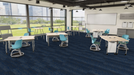 Mohawk - Rise Up - 24 in. x 24 in. - Commercial Carpet Tile - Lincoln Room scene
