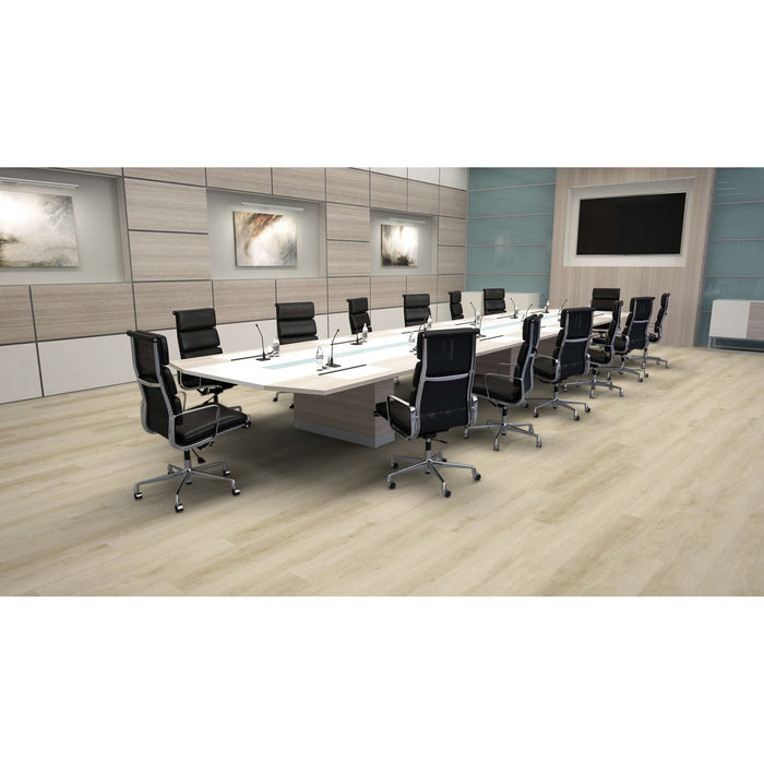 Mohawk - Hot and Heavy II - Secoya 3.0 PVC Free - 7 in. x 48 in. - Resilient Tile - Chai Oak Installed
