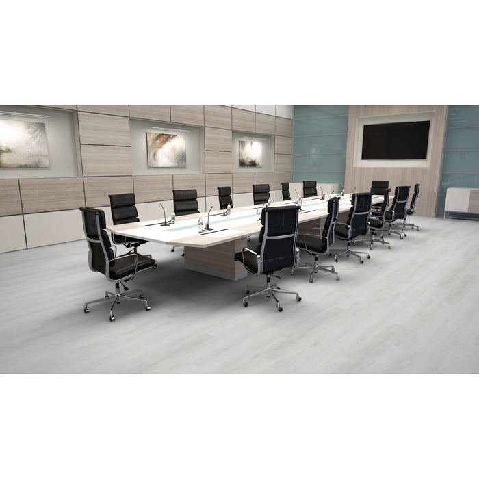 Mohawk - Hot and Heavy II - Secoya 3.0 PVC Free - 7 in. x 48 in. - Resilient Tile - Chimney Oak Installed