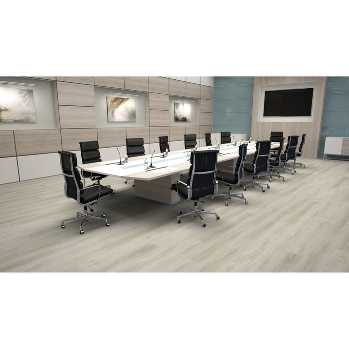 Mohawk - Hot and Heavy II - Secoya 3.0 PVC Free - 7 in. x 48 in. - Resilient Tile - Phantom Oak Installed